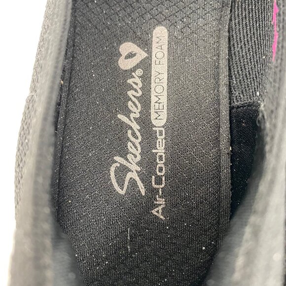 Skechers Black Cleo Taylor Knit Loafers | Women's Size 6 - Picture 4 of 9